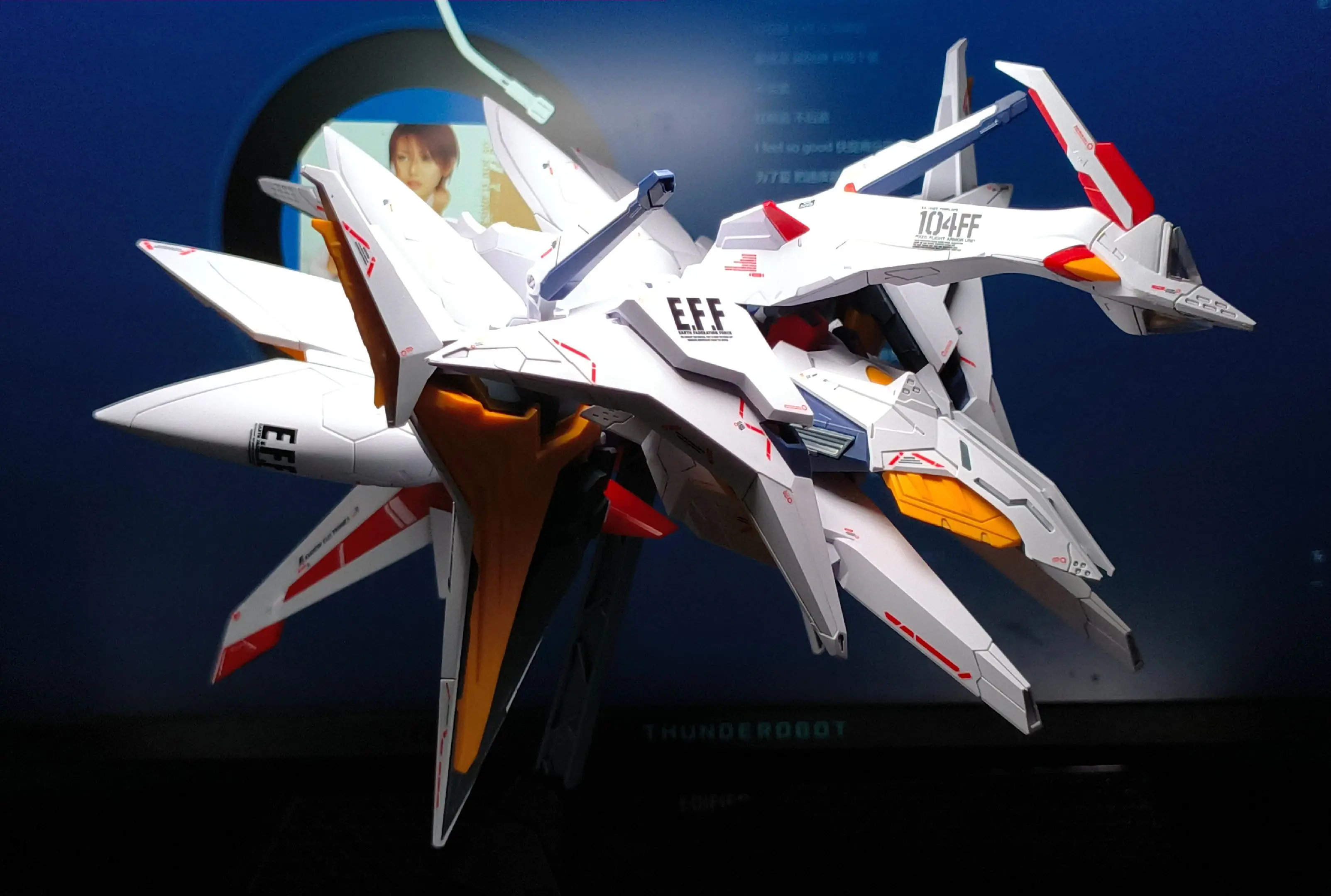 GL MODEL PENELOPE HG 1/144 RX-104FF MINOVSKY FLIGHT SYSTEM MOBILE