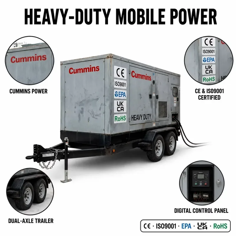 Weichai Yuchai Official 640KW 800KVA 400V Container Silent Type Industrial Standby Large Power Soundproof