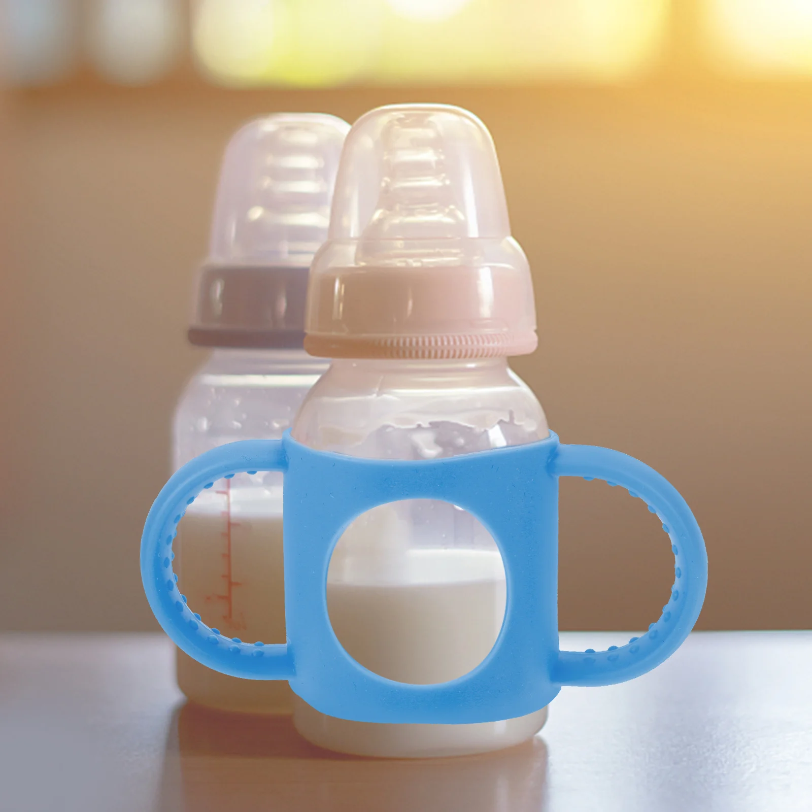 

Силиконовая ручка для детской бутылочки, узкая устойчивая ручка, сменная ручка для бутылочки для кормления ребенка, удобная ручка, недеформируемая, безопасная