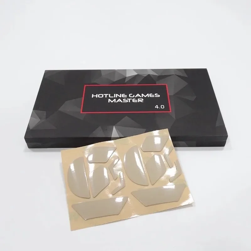 2 Sets/pack Hotline Games Competition Level/Master 4.0 Version Mouse Feet Skates For Logitech G900 PTFE Mice Glides 0.6mm