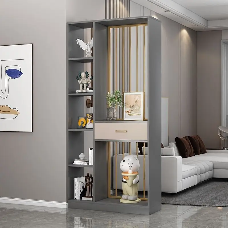 Entrance screen partition block entry door cabinet simple shelf kitchen dining room living room partition cabinet entry sofa