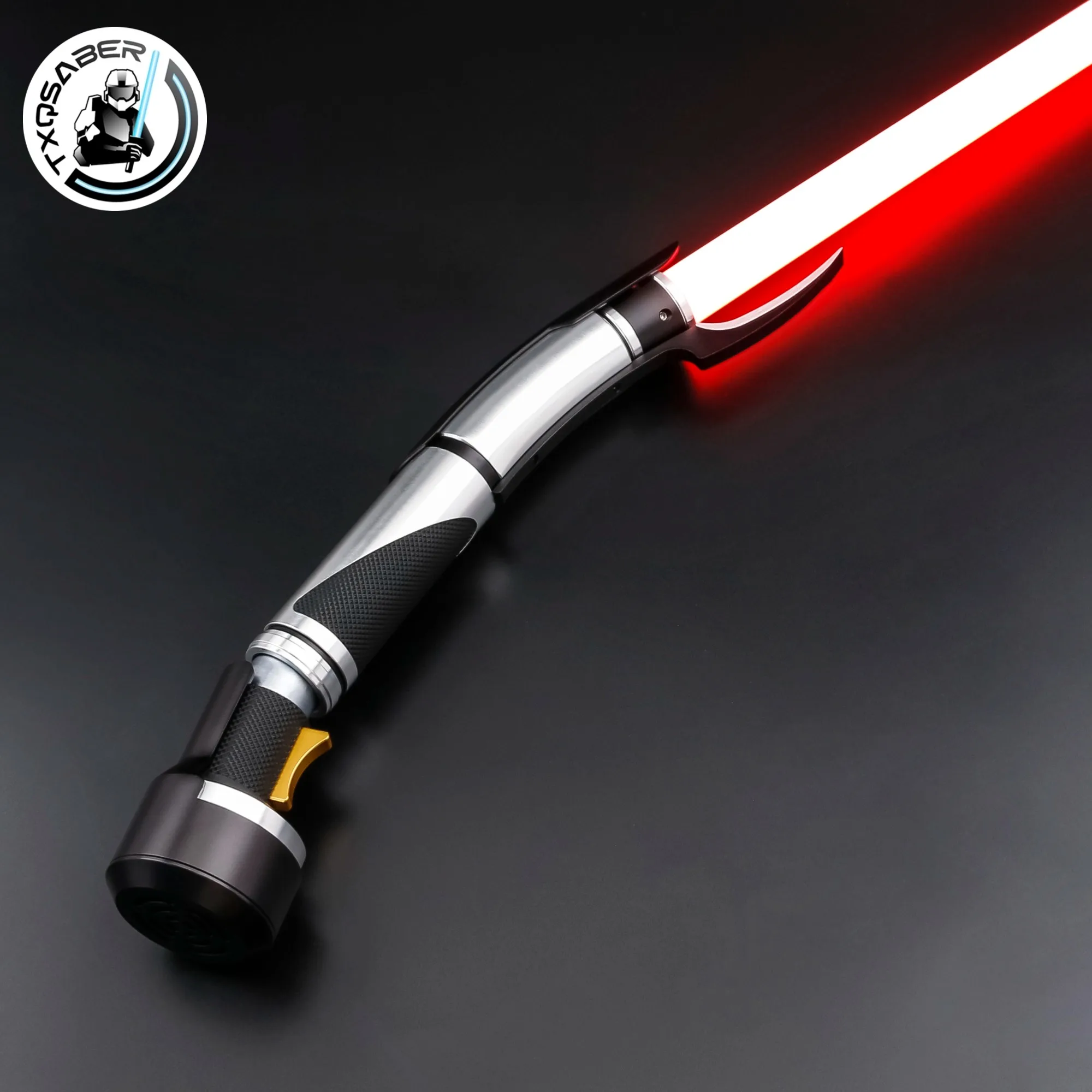TXQsaber Lightsaber Dooku-2 Hallowen27sound 12color Handle+Blade Toys Combat Metal Hilt Light Smooth Swing Sword Lightstick