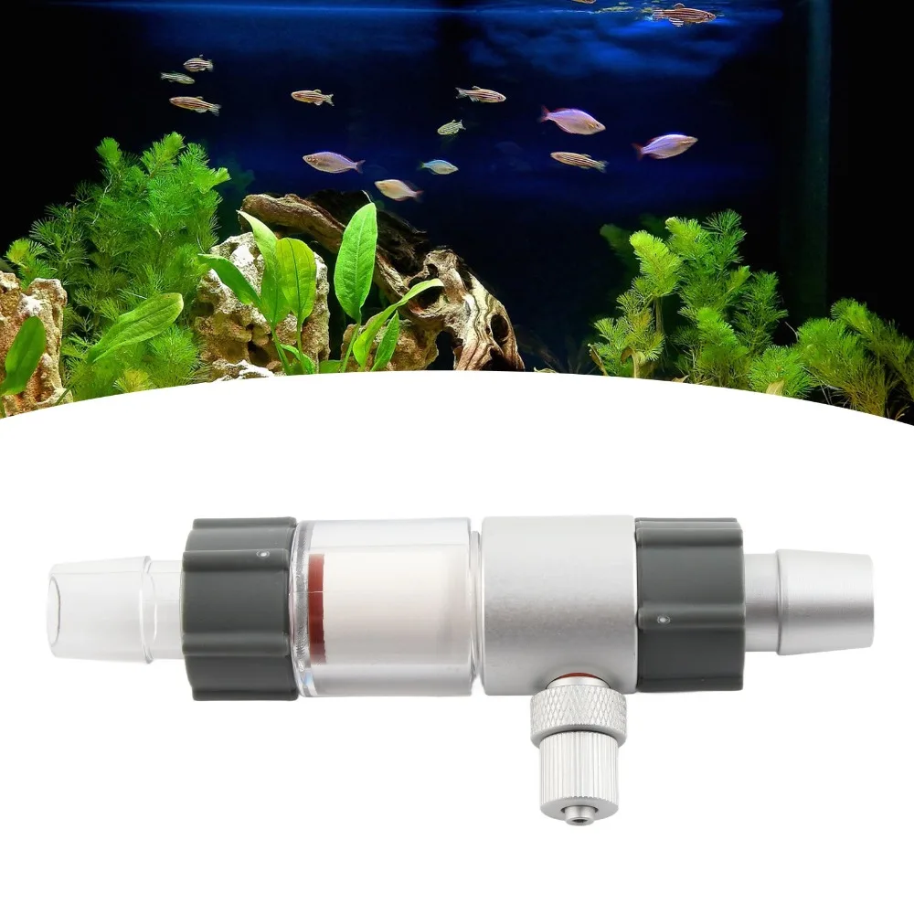 Atomic Plastic CO2 Atomizer 5.39in Reverse Osmosis CO2 Diffuser Inline Design Outer Tank Inline CO2 Reactor Fish Tank