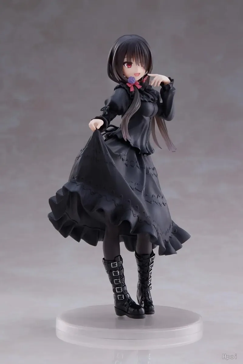 kurumi black dress Tokisaki Figure, Black Dress Standing Tokisaki Kurumi Action Figures 20cm/7.9inch PVC Character Figurine Model Collectible Handicrafts Gift, Figures