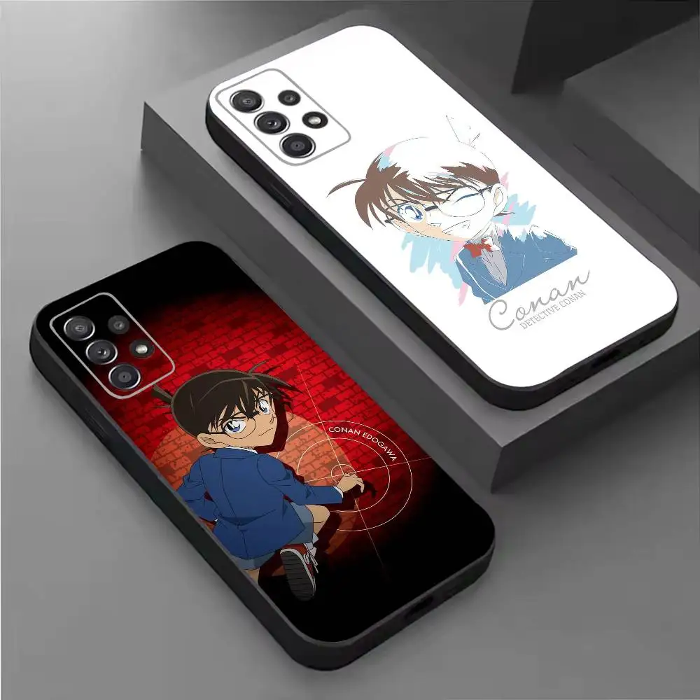 Detective k-Kudou Shinichi  C-Co-nan Phone Case For Samsung S26,25,24,21,22,21,20,10,9,8,7,6,Ultra,Plus,Fe, Lite Black Cover