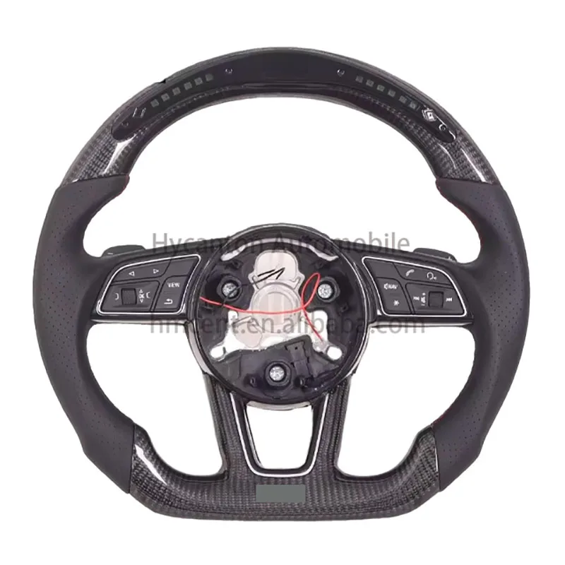

Обновление оптимальной производительности, углеродное волокно, светодиодная алькантара для Audi A3 A4 A5 S3 S4 S5 Rs3 Rs4 Rs5 автомобильного руля