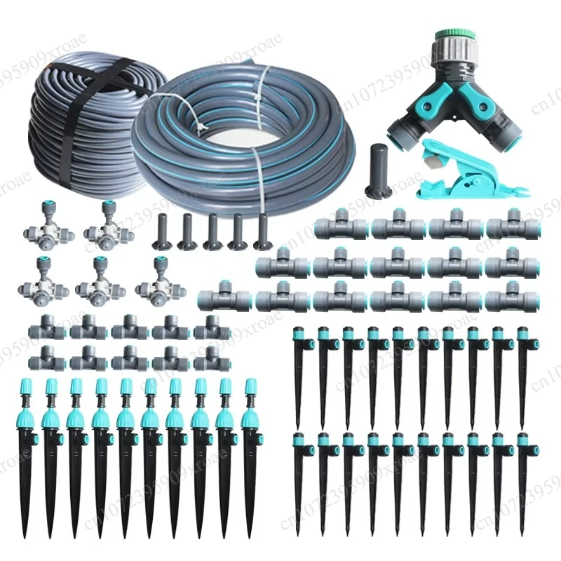 Domestic and commercial plastic custom garden watering irrigation system kits with arrow drippers