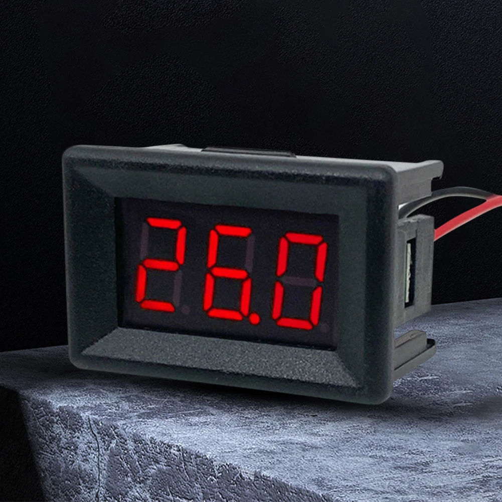 DC0-30V 0.36inch 2-Wire Voltmeter Tester Digital LED Mini Display Module LED Digital Voltmeter for Car Motor Vehicle Tools