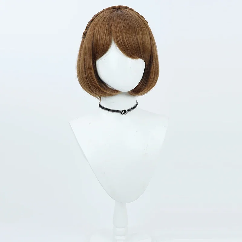 Game Uma Musume Pretty Derby Yukino Bijin Cosplay Wig Ears Tail Halloween Party Costume Prop Synthetic Hair Heat Resistant Fiber