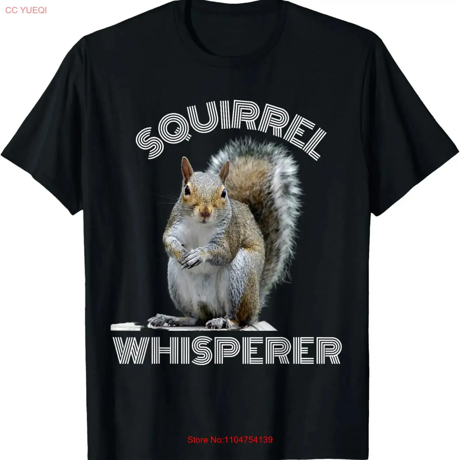 Squirrel Whisperer funny sarcastic lover T Shirt vintage Washed Top For Everyday Wear streetwear Breathable Slightly Versatile