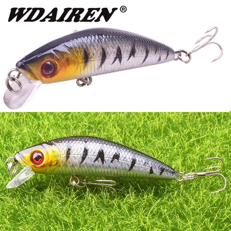 

1 Pc Floating Minnow Fishing Lure 7cm 8g Pesca Artificial Hard Bait Isca Bass Carp Crankbait Wobblers Fishing Tackle