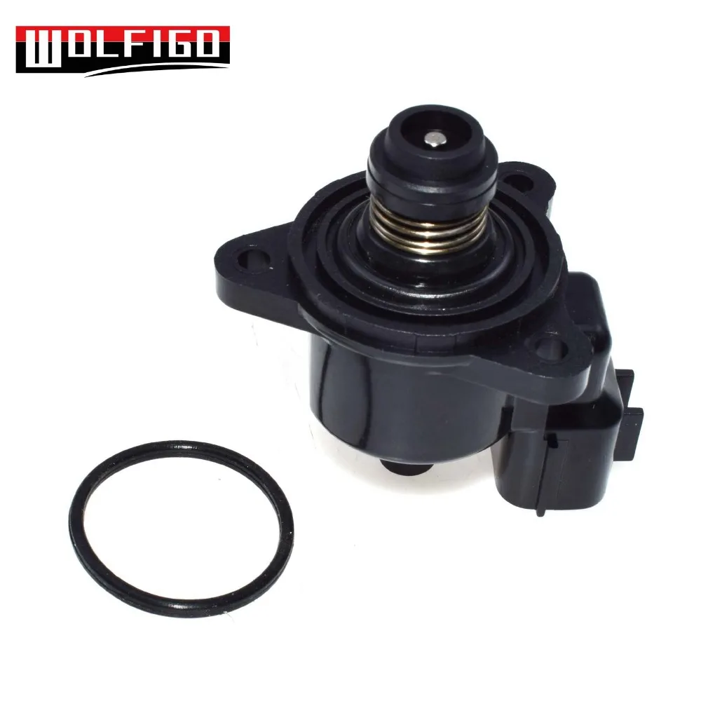 MD628318 Idle Air Control Valve IAC with Connector Plug for Mitsubishi Eclipse Galant Lancer Outlander MD628166, 1450A069