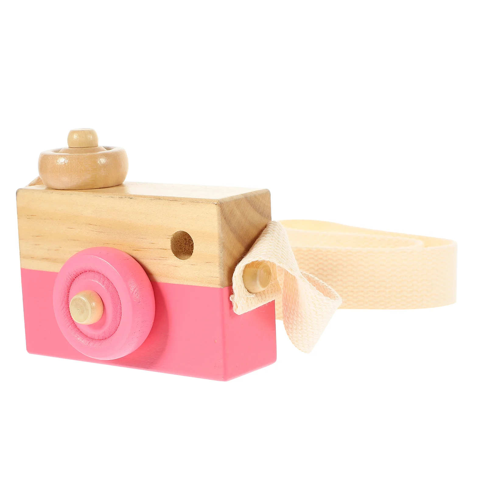 Decorative Ornaments Wooden Small Camera Adornment Decorations Kids Toy Mini Room