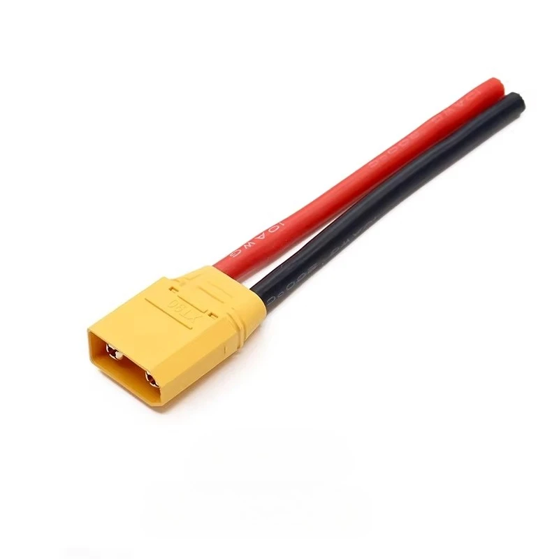 2 stuks XT90 Vrouwelijke Mannelijke Connector Kabel met 100mm 12AWG Siliconen Draad ESC Oplader voor Rc Lipo Batterij Rc Drone Auto Boot FPV
