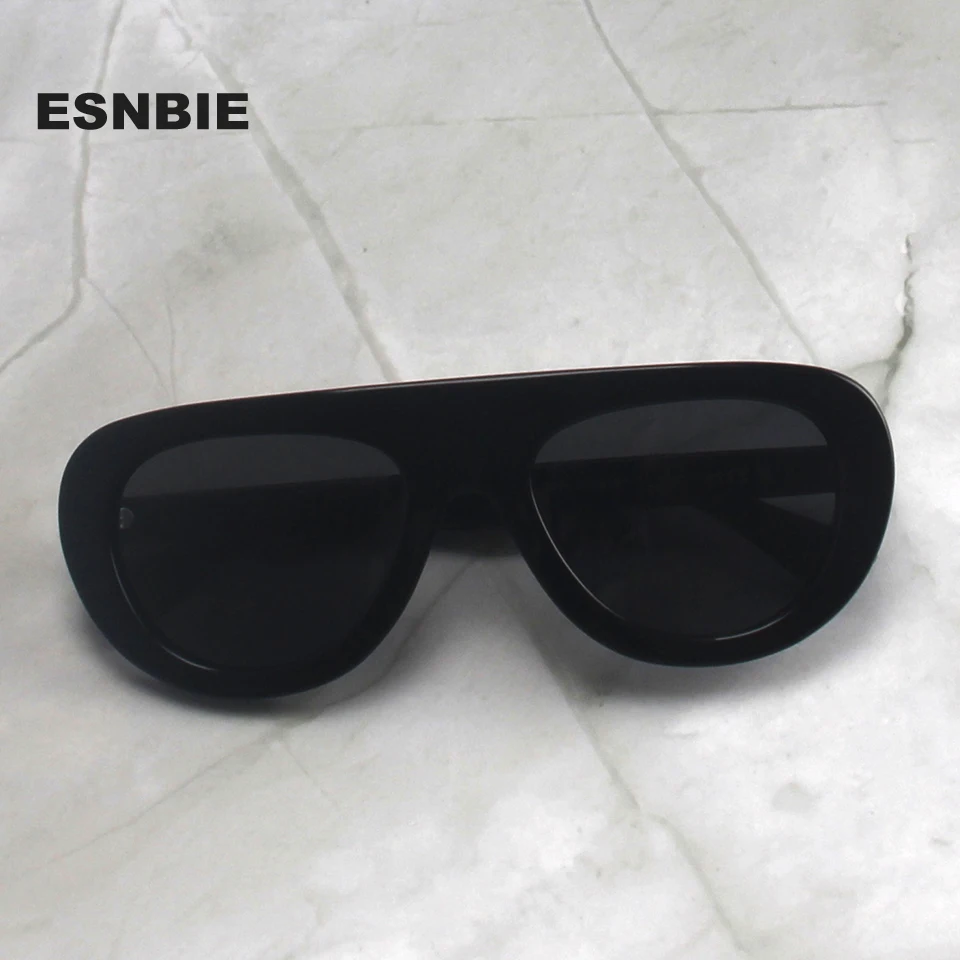 

Design Bold Acetate Men'S Fashion Shield Sunglasses Polarized Oversized Pilot Goggle Uv400 Protection Outdoor Driving Sun Shades