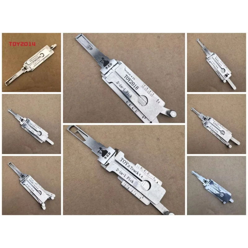TOY2018 TOY2014 TOY2 TOY43AT TOY43 TOY47 TOY48 TOY2025 LISIH 2IN1 Decoder Locksmith Auto Repair Tools Reader Products