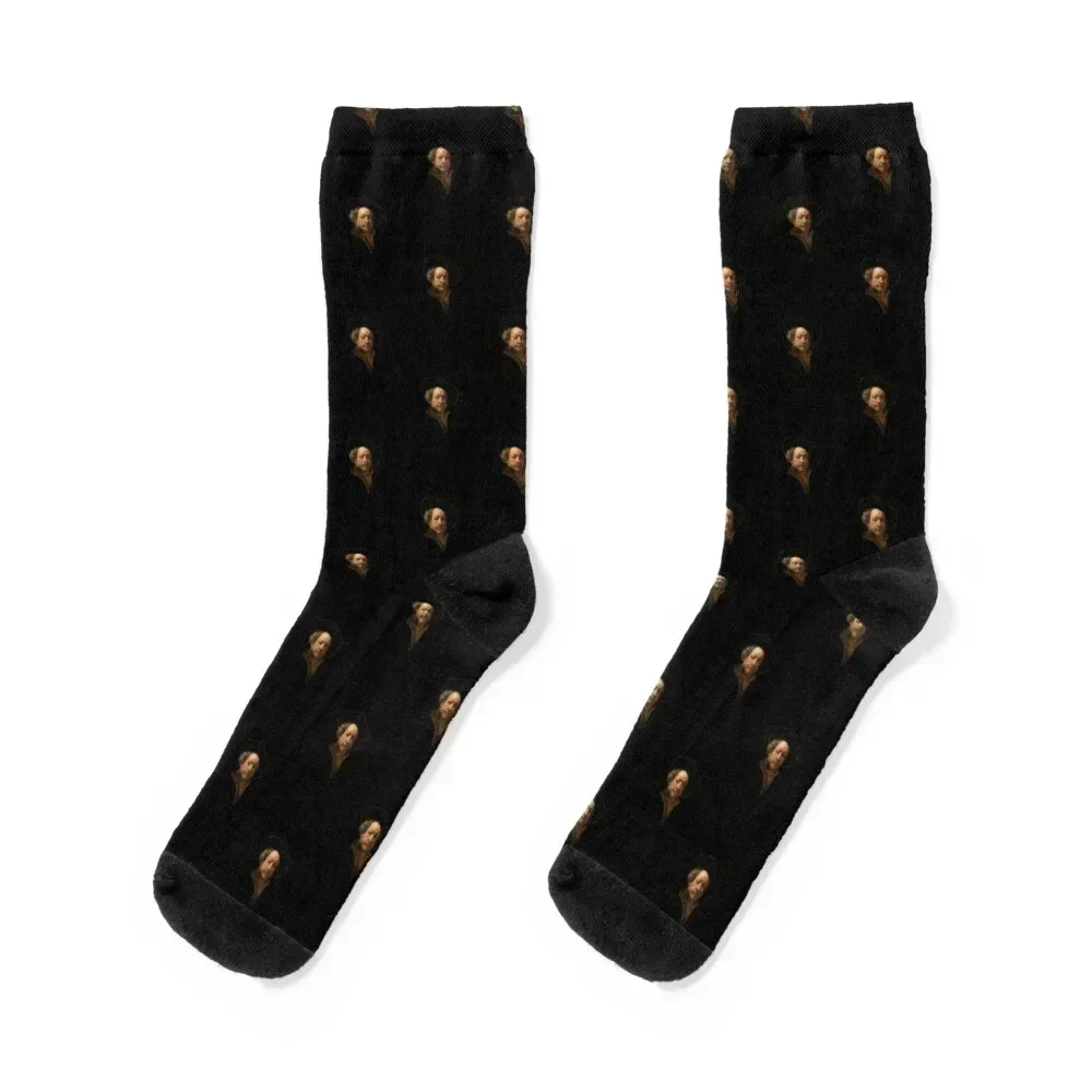 

Rembrandt portrait Socks sports stockings tennis sports and leisure cartoon Boy Child Socks Women's