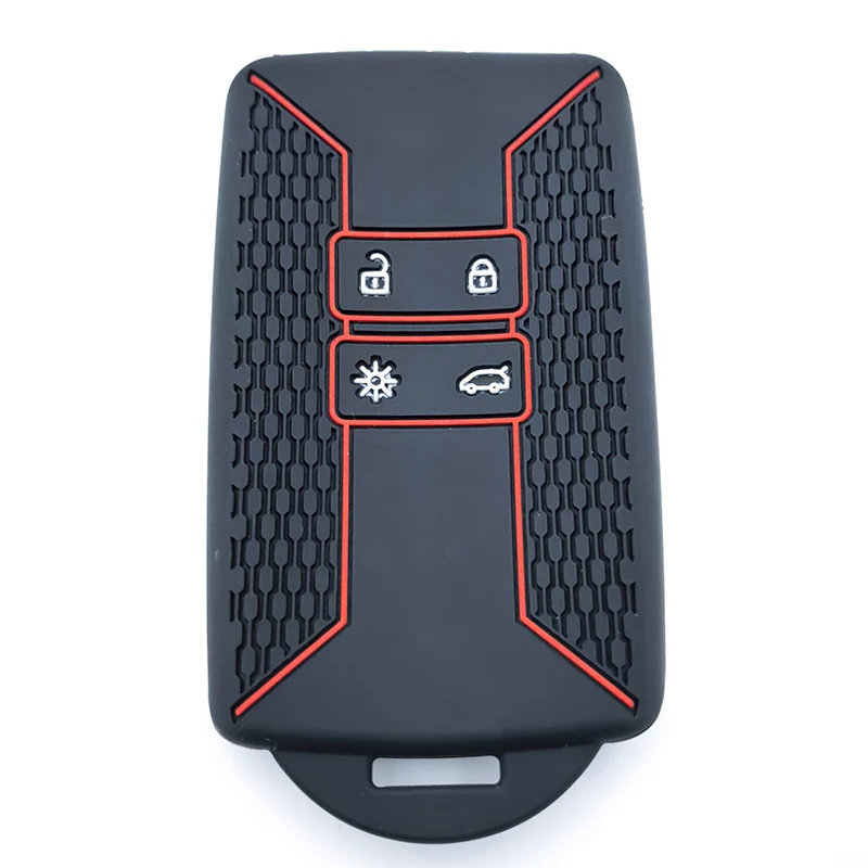 جديد سيليكون حافظة مفاتيح السيارة غطاء التحكم عن بعد فوب لرينو كابتور كوليوس كادجار أركانا ميجان داسيا داستر سانديرو ستيبواي