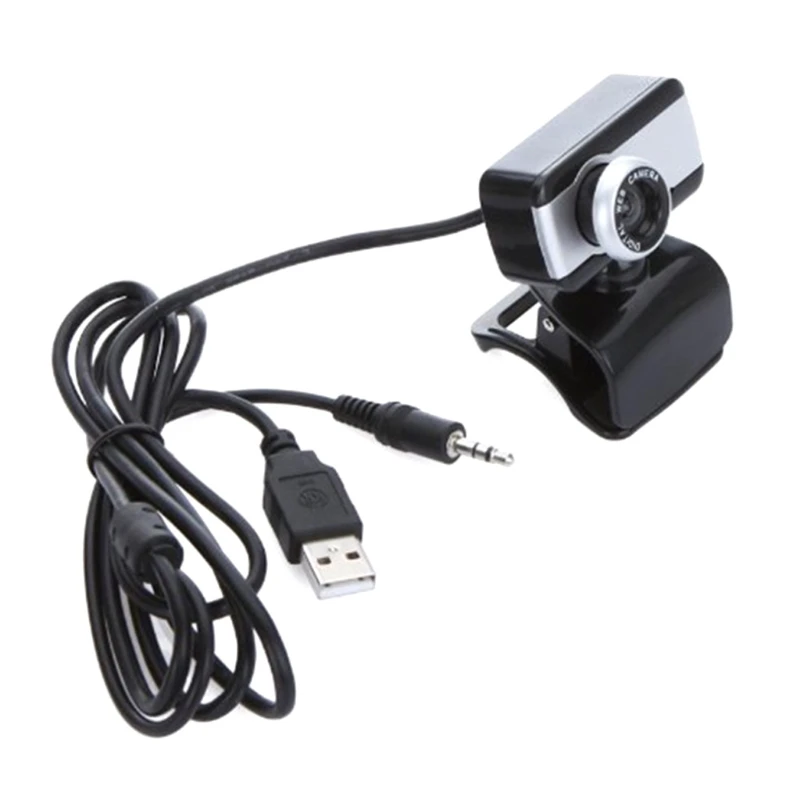 Portable Lightweight Webcam for Laptop PC Computer Web Camera Built-in Stereo Microphone Computer Camera Full Video Call