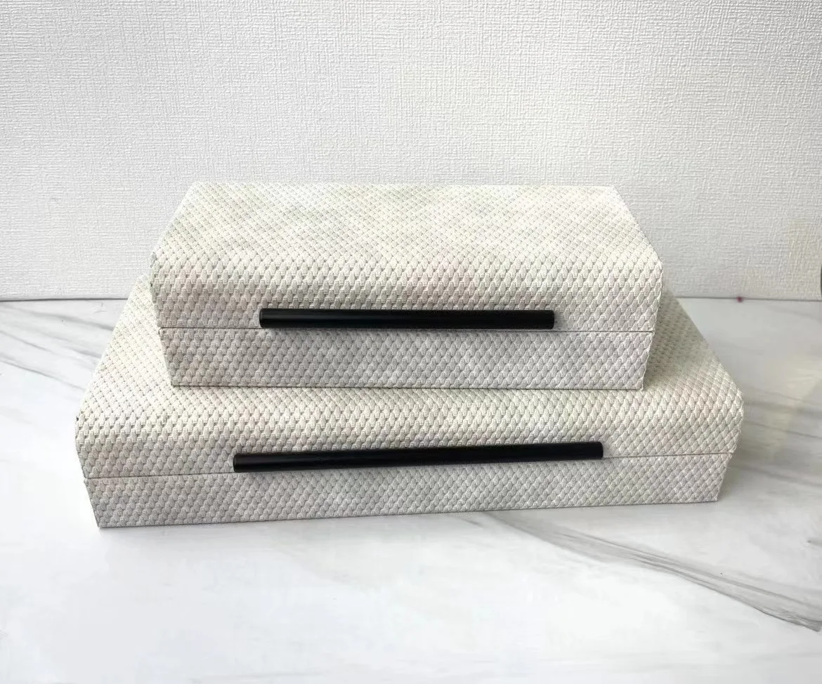 Modern Jewelry Box Creative Woven Jewelry Box Model Bedroom Dresser Desktop Decoration Storage Box Birthday Party Gifts