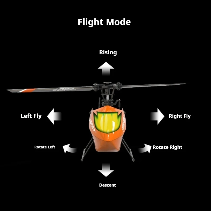 4方向シングルプロペラ飛行装置なしのヘリコプター,リモコン,高さ設定機,おもちゃ,c129,新品