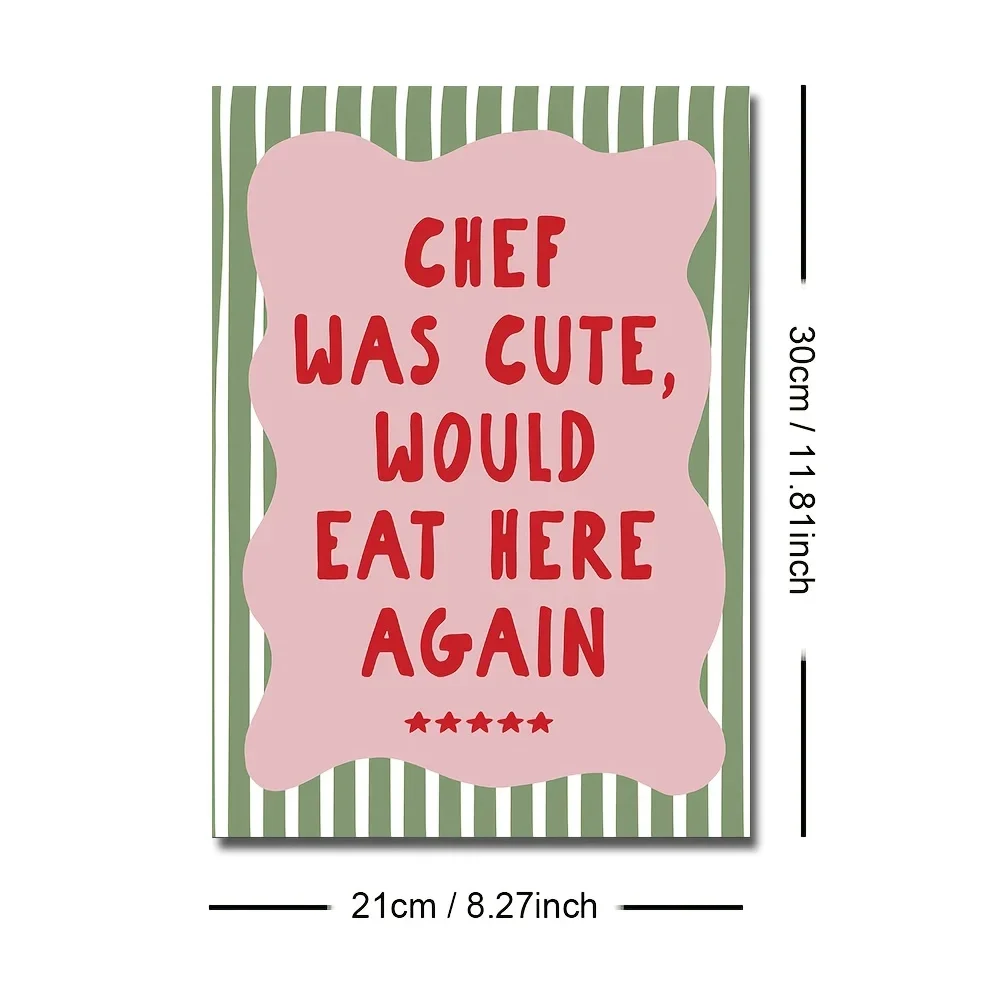 2D Flat,1pc Unframed Canvas Wall Art，