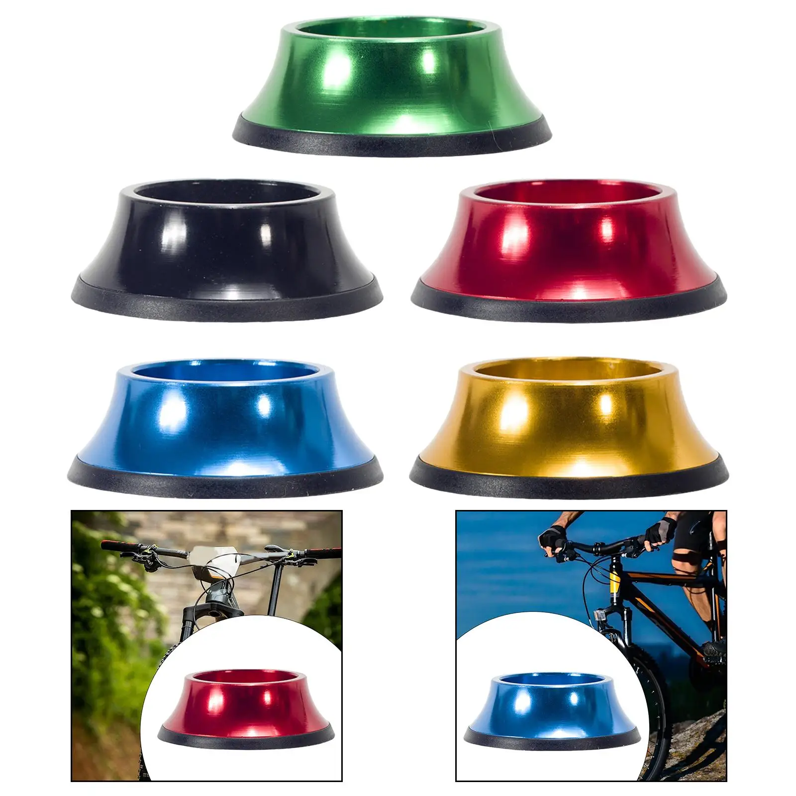 Arandela de horquilla delantera para bicicleta, modificación de bicicleta de carretera y de montaña