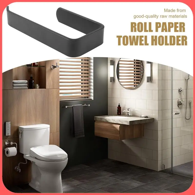 

A76I-держатель для полотенец для ванной комнаты, самоклеящаяся вешалка для полотенец, простая установка вешалка для полотенец из нержавеющей стали, вешалка для посуды (1 шт.)