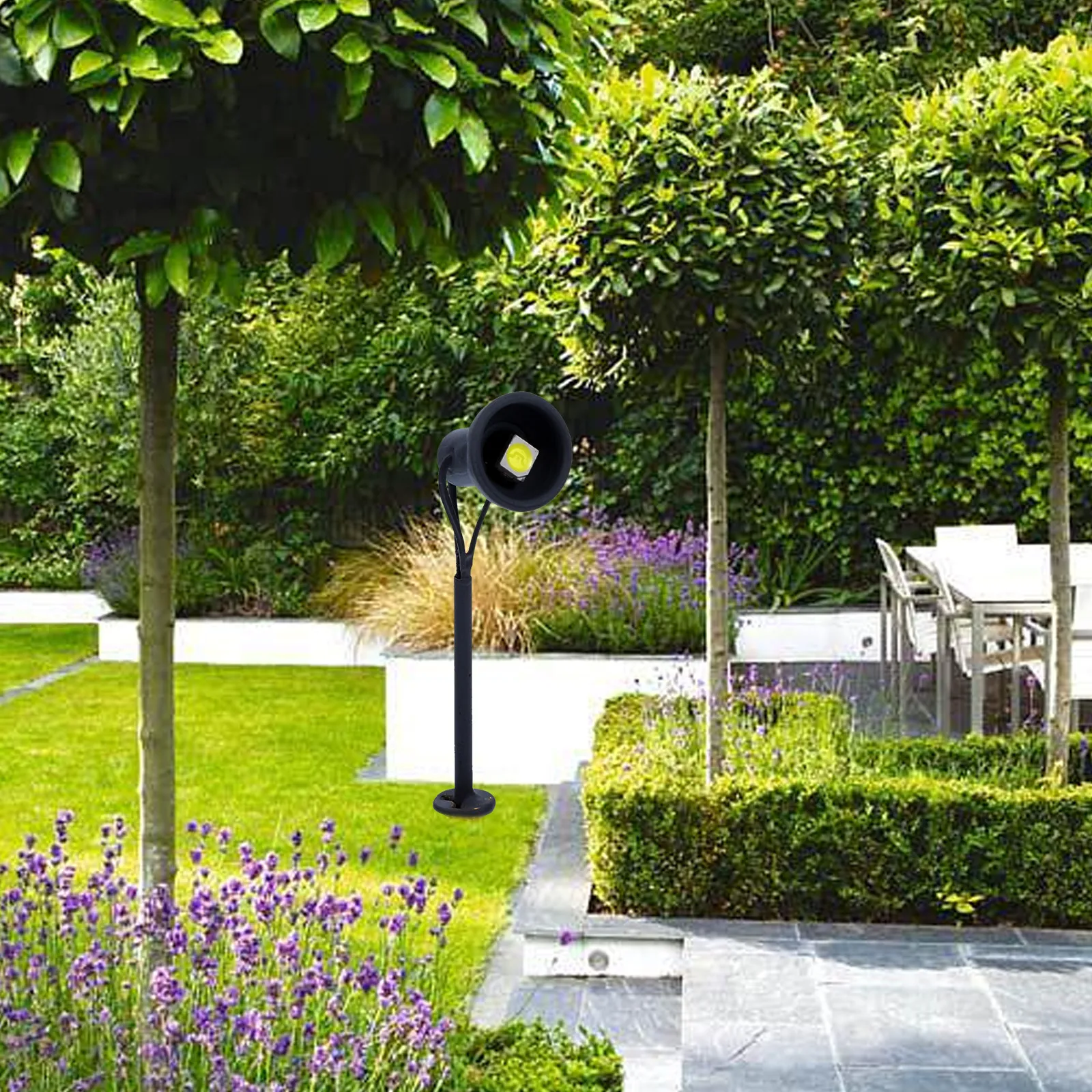 

5Pcs Mini Spotlight Sand Table Ornament DIY Lighting Mini House Decor Lamp for Micro Landscape Scene Building and Signal Light