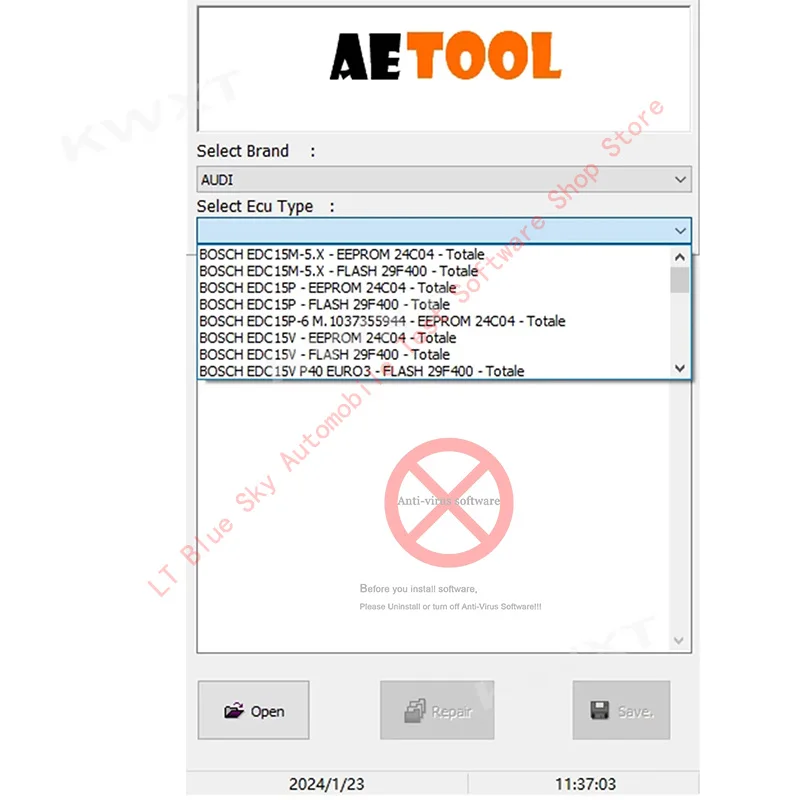 

Car accessories tool AETOOL IMMO REMOVER 1.3 Eeprom Off Software Virginize Ecu Dump Decode Ecu Berekenen Pin Virgin/Immo Remove