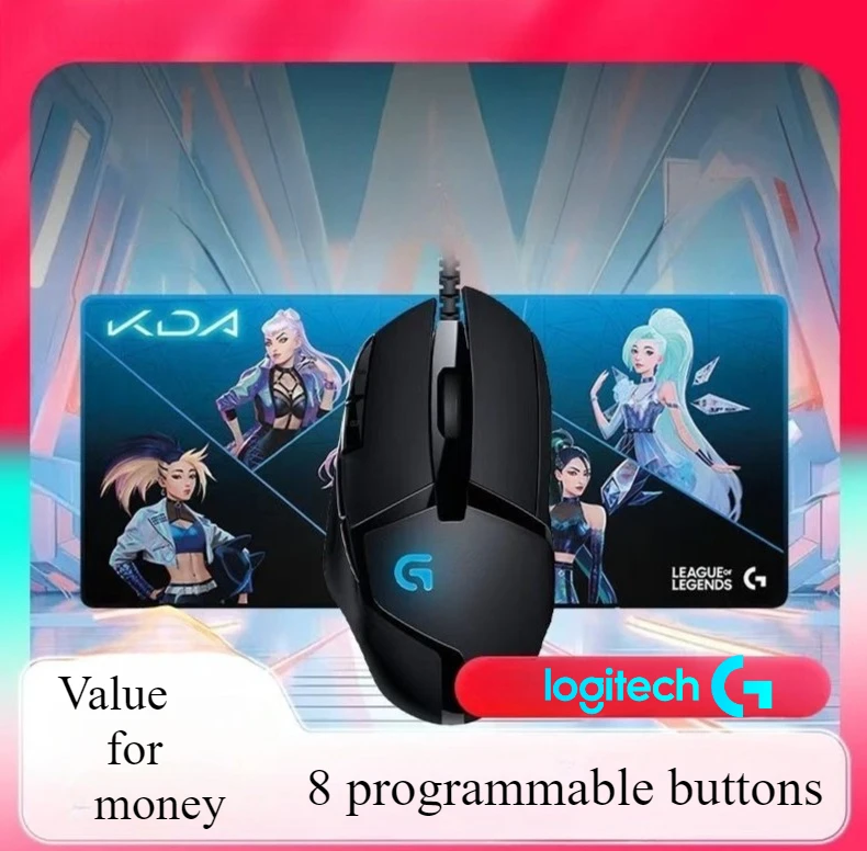 

Logitech G402 Hyperion Fury Gaming Mouse Plug-and-Play Functionality Reliably Recommended by Casual And Professional Gamers