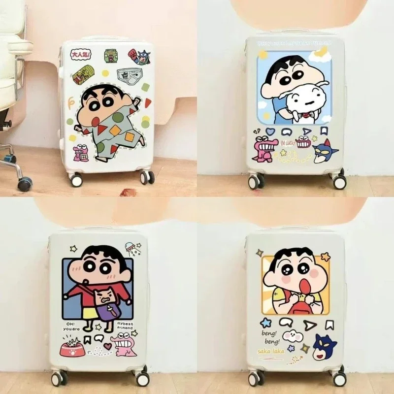 

Cartoon Cute Crayon Shin-chan Stickers Suitcase Wall Cabinet Storage Box Refrigerator Decoration Stickers Waterproof Wholesale