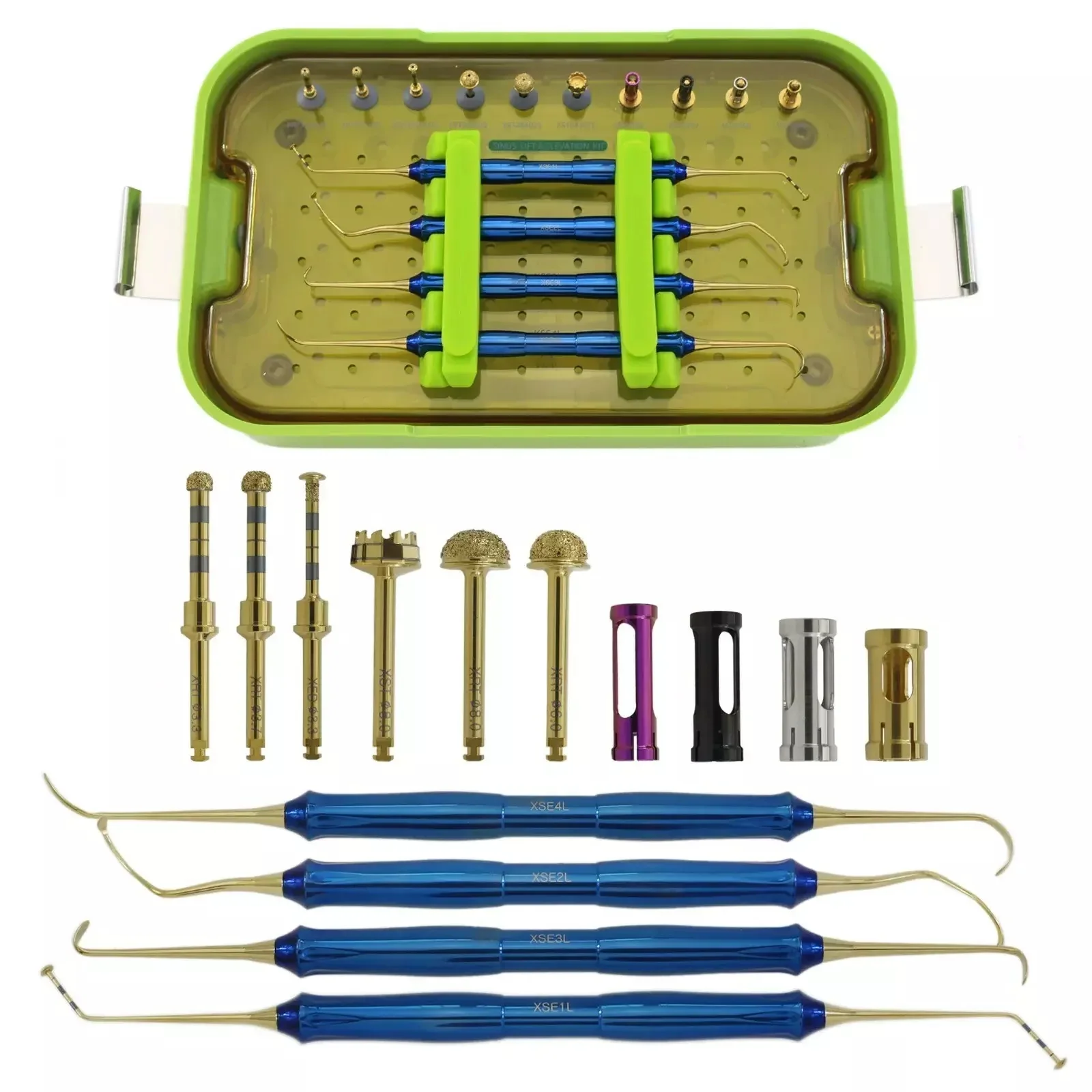 NEW Dental DASK Sinus Implant Elevation Drill Stopper Hand Instrument Kit