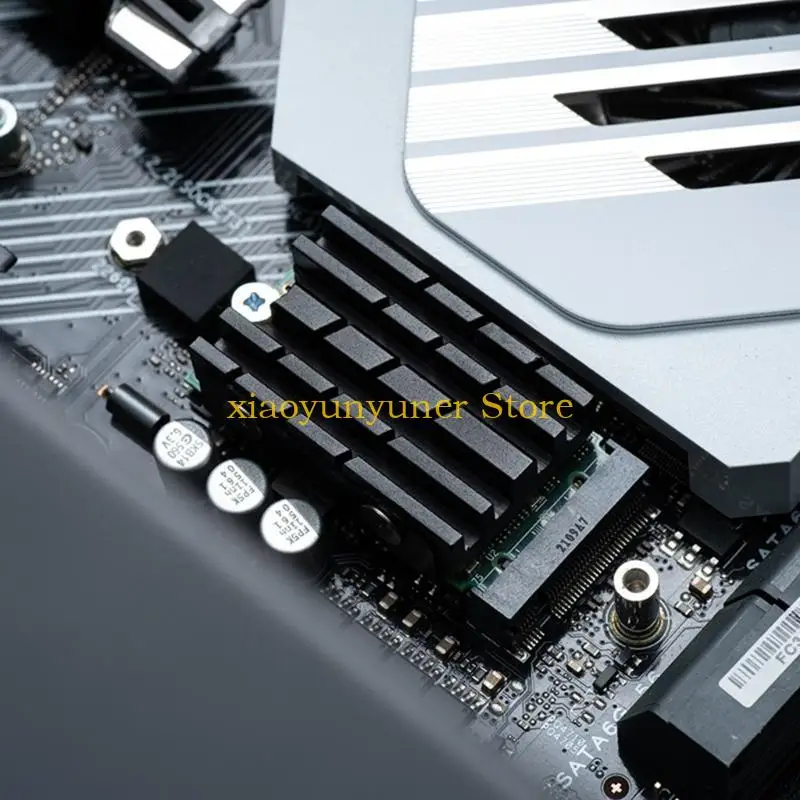 P9JB Heat Sink for 2242 SSD Hard Drive Heatsinks Aluminum Radiator Passive Cooling for M.2 NVME Hard Drive Disk Cooler