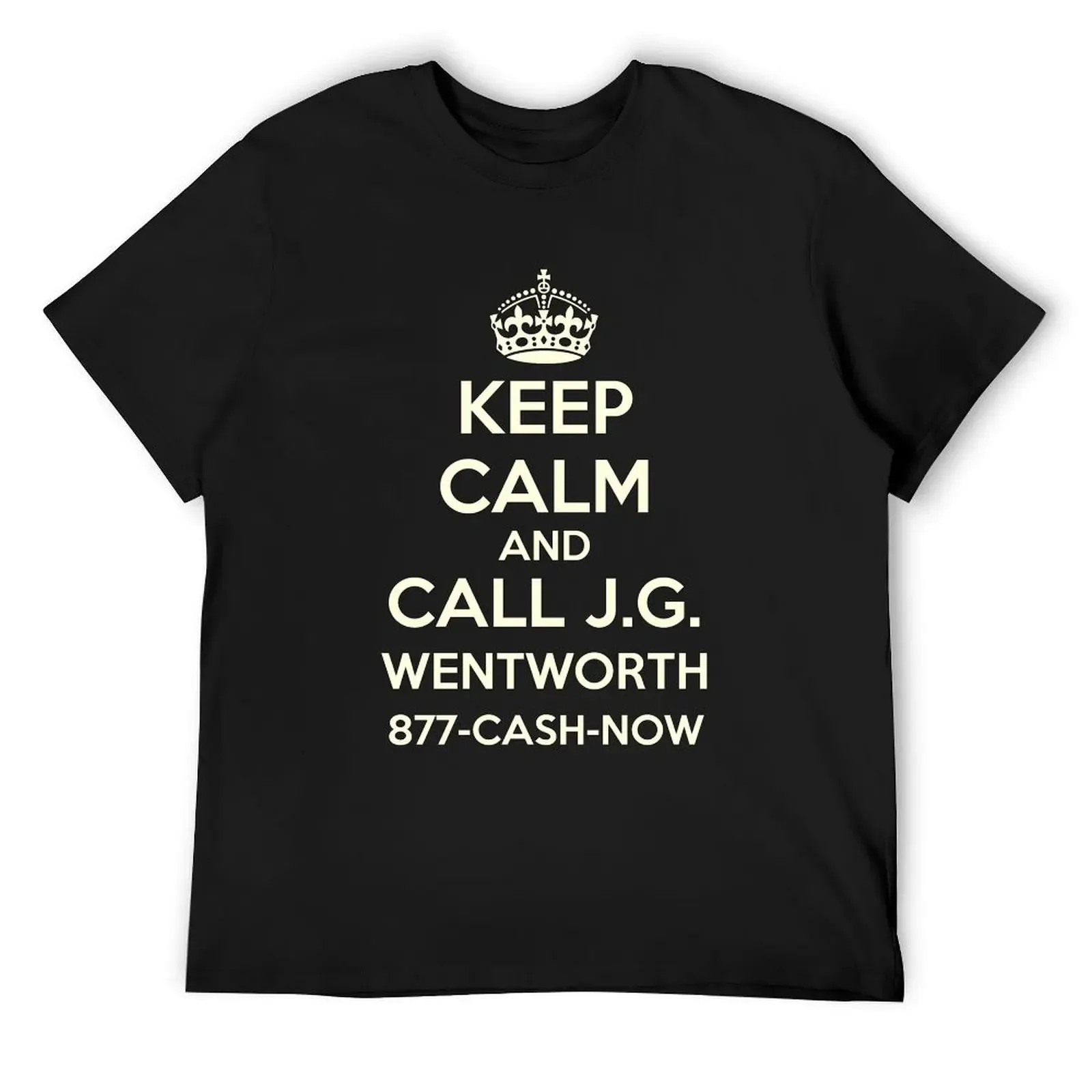 

Keep Calm Call JG Wentworth T-Shirt boys animal print vintage graphic tee anime t shirts vintage t shirt men