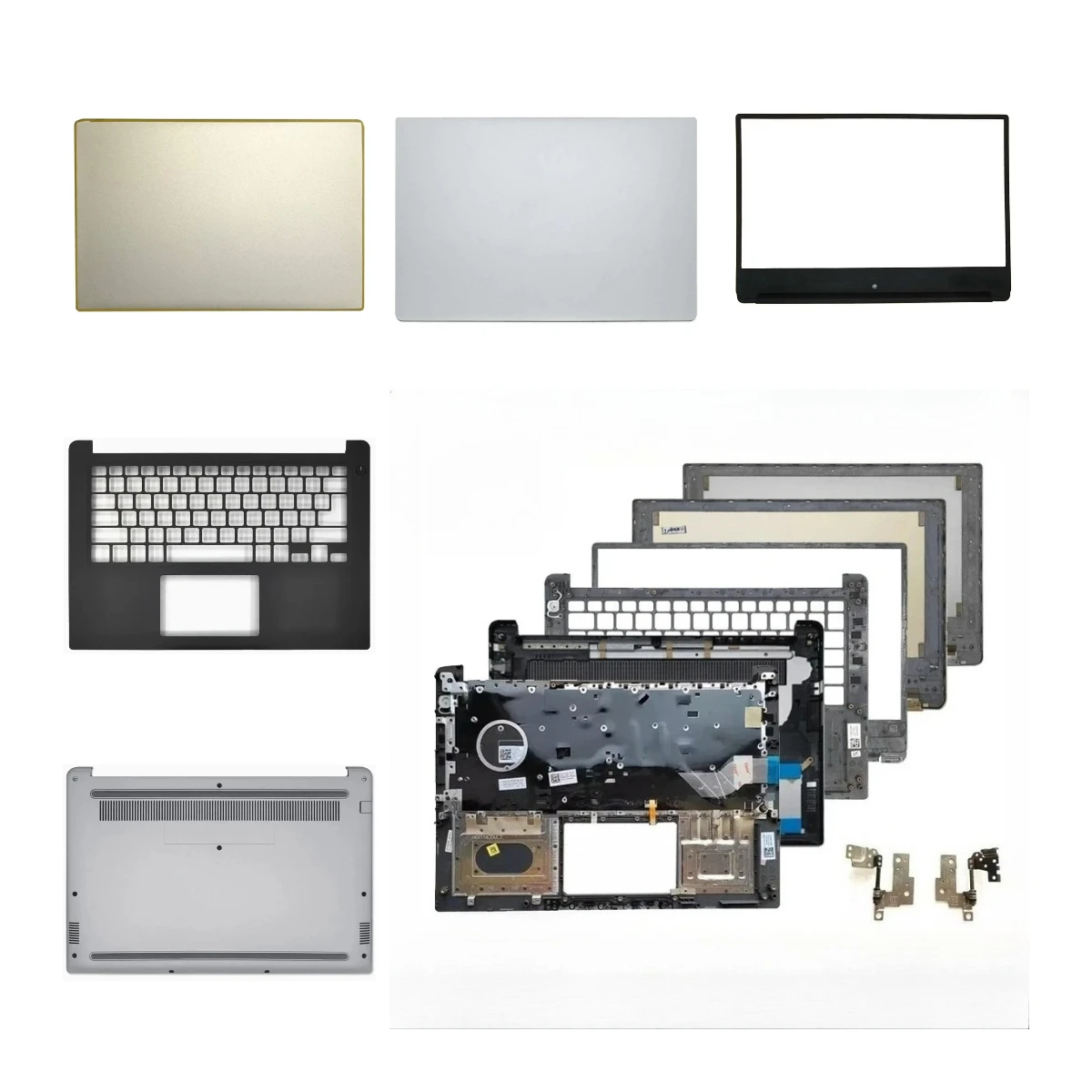 Suitable for Inspiron 7000 7460 7472 series laptops: LCD screen bezel, palm rest, top cover, ABCD hinge, bottom cover, keyboard