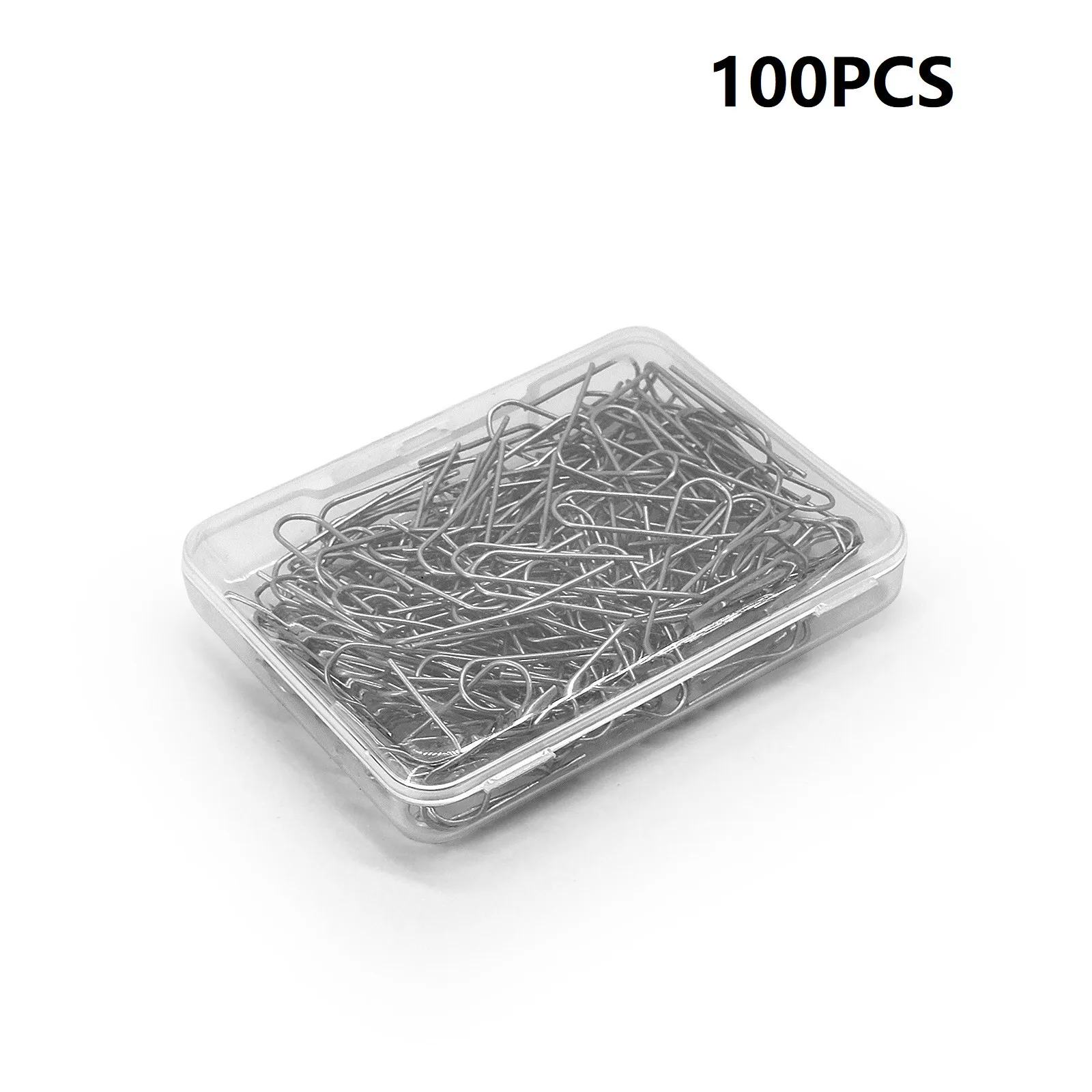 50/100pcs Nichrome Wire 0.79 X 0.24 Inches High Temperature Nichrome Wire Jump Rings 21 Gauge U-Shaped Ceramic Hanging Hook