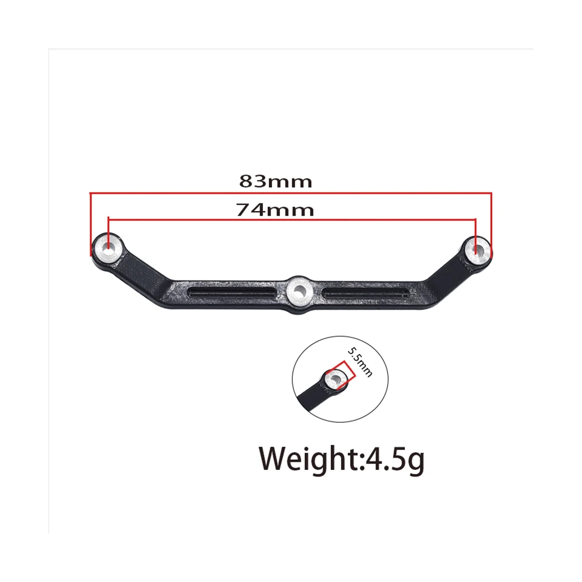 Металлическое рулевое звено и серворупорный гудок 9748 для Traxxas TRX4M TRX-4M 1/18 RC Гусеничный автомобиль обновленные детали аксессуары, 1