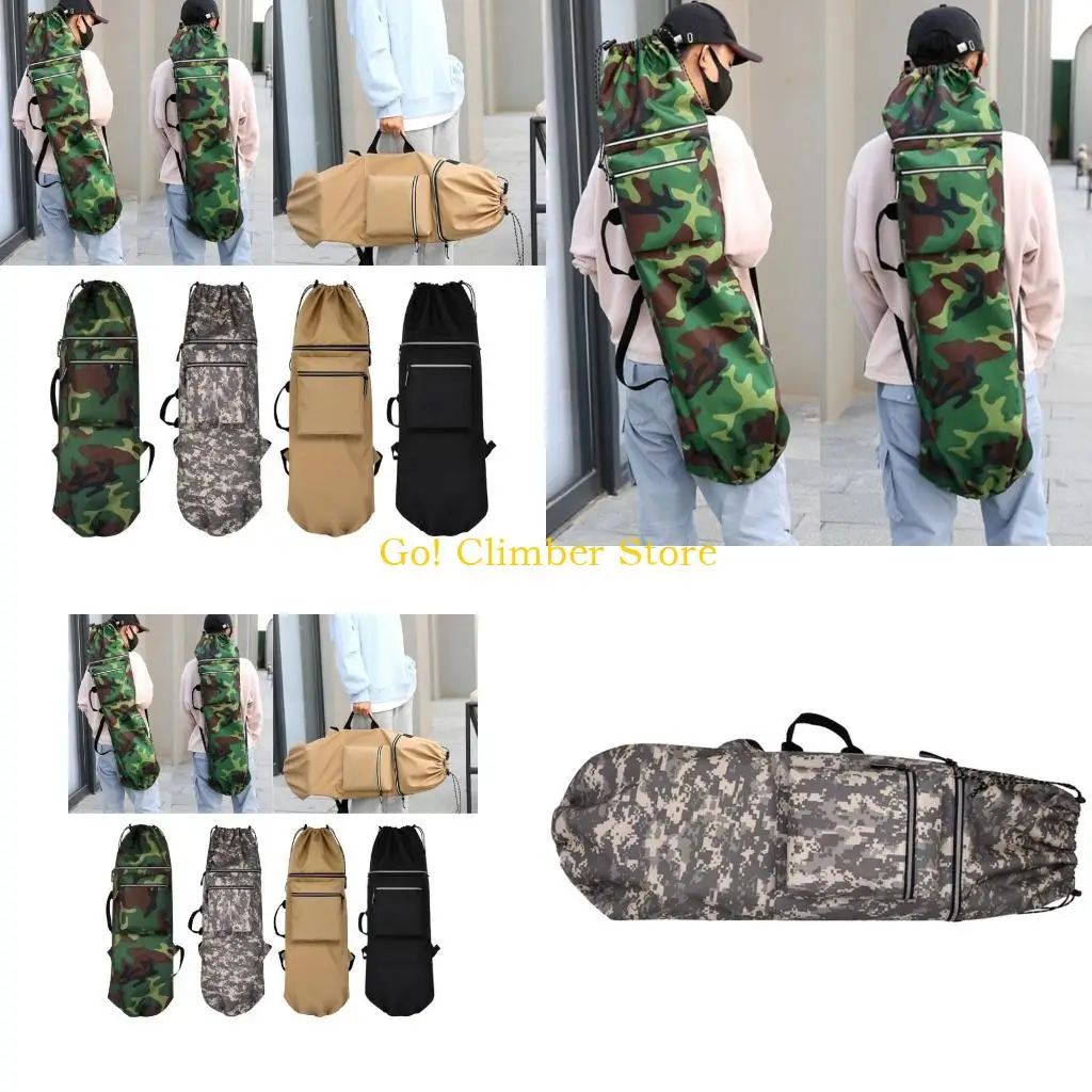 

Q84C Skateboard мешок с водонепроницаемыми мешками для длинных досок.