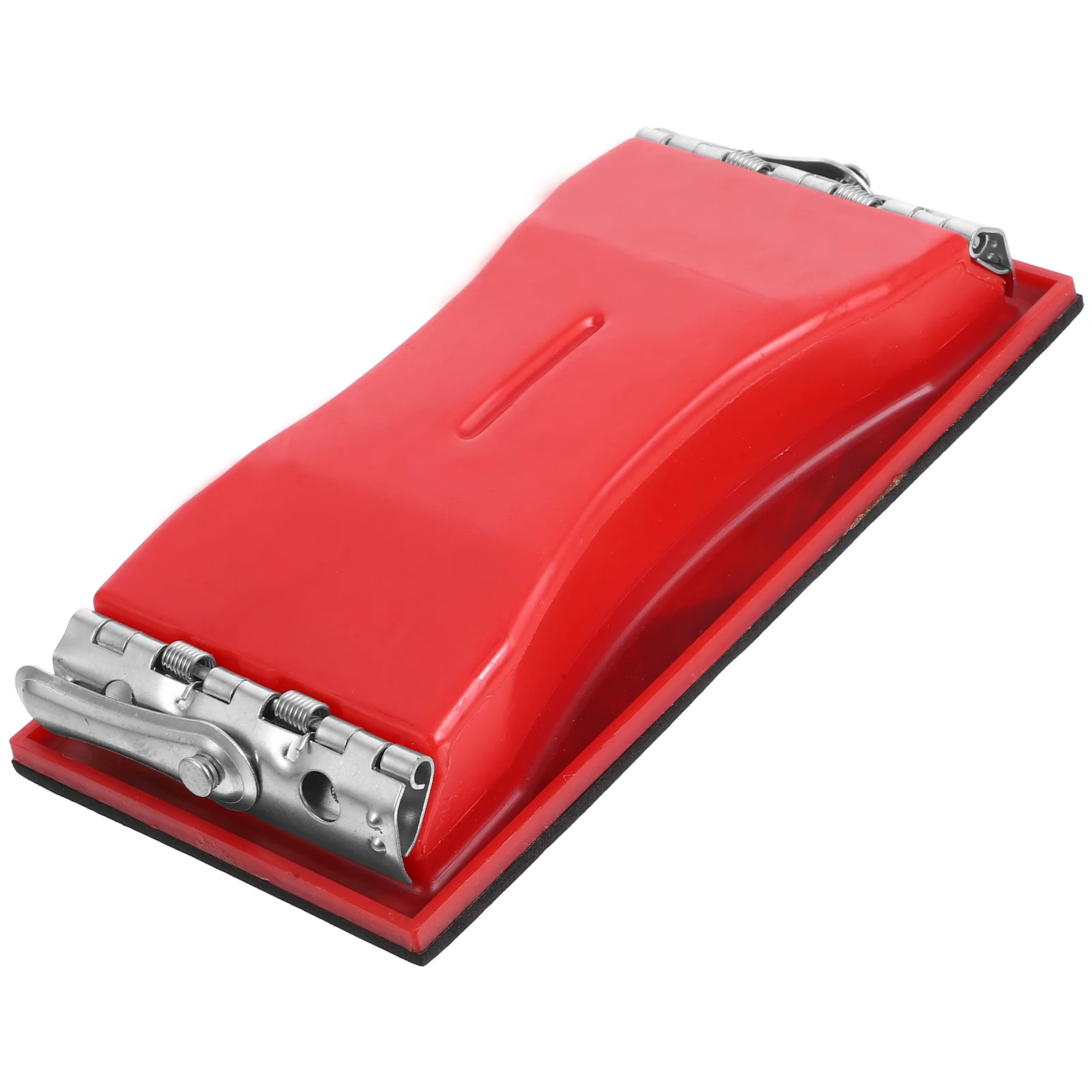 حامل ورق الصنفرة البلاستيكي دريوال اليد ساندر رف دليل النجارة الرملي أداة الصنفرة تحديد الرف أداة تلميع #5