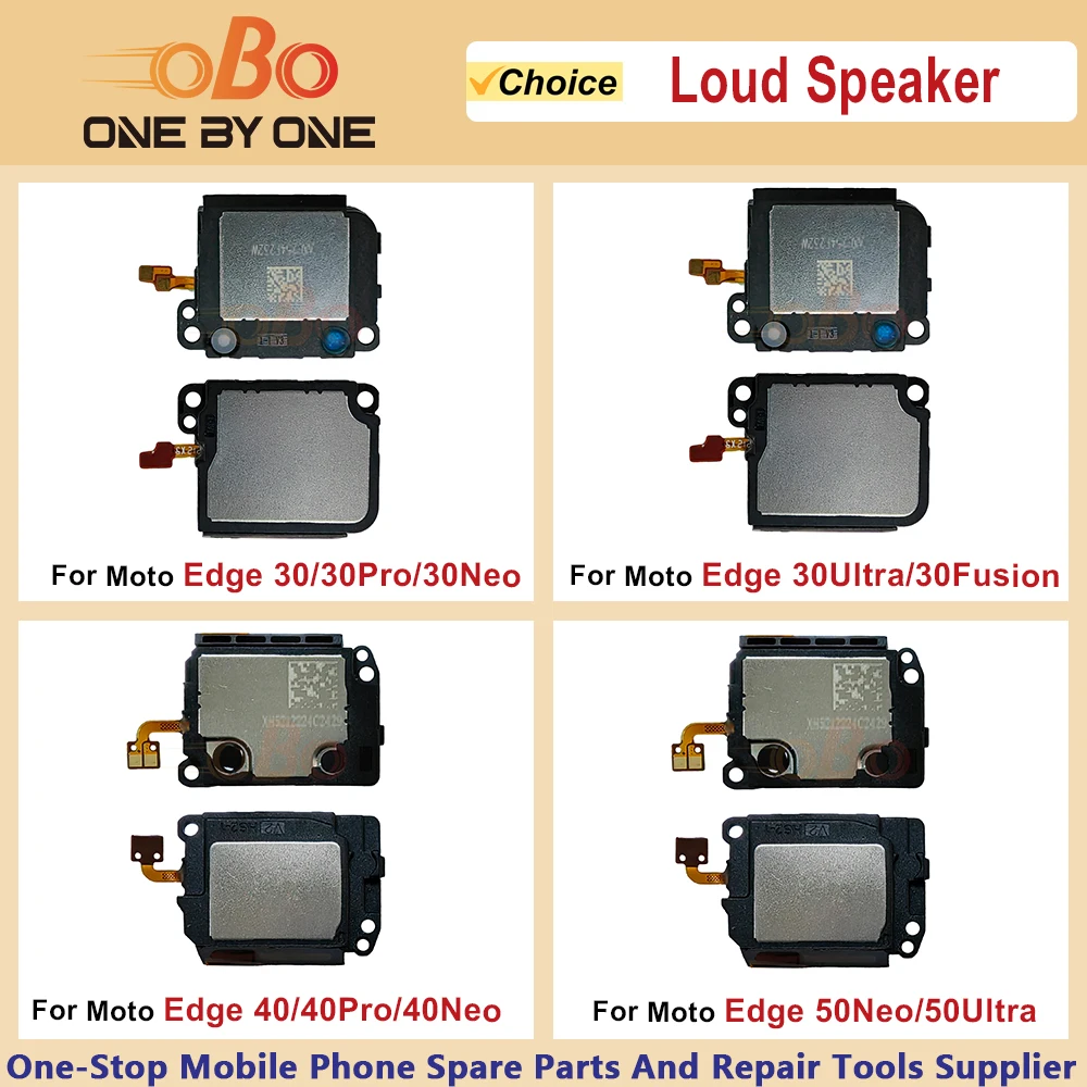 Loudspeaker For Motorola Moto Edge 30 40 50 Pro Neo Ultra 30 Fusion Loud Speaker Buzzer Ringer Repair Part (1PC)