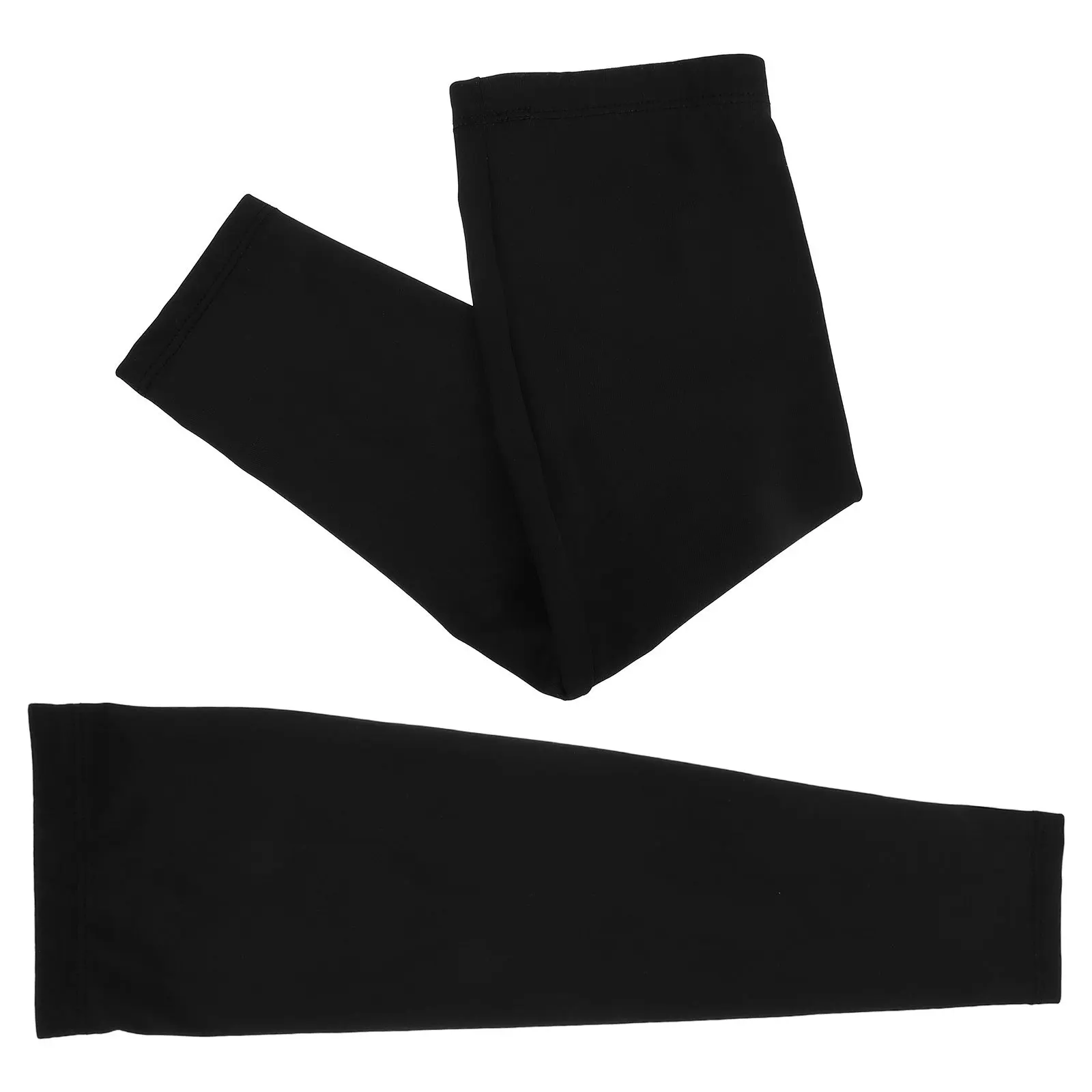 

1Pair Volleyball Arm Sleeves Black Padded Elbow Support for Youth Men Women Anti-Slip Arm Guards Sports Competition