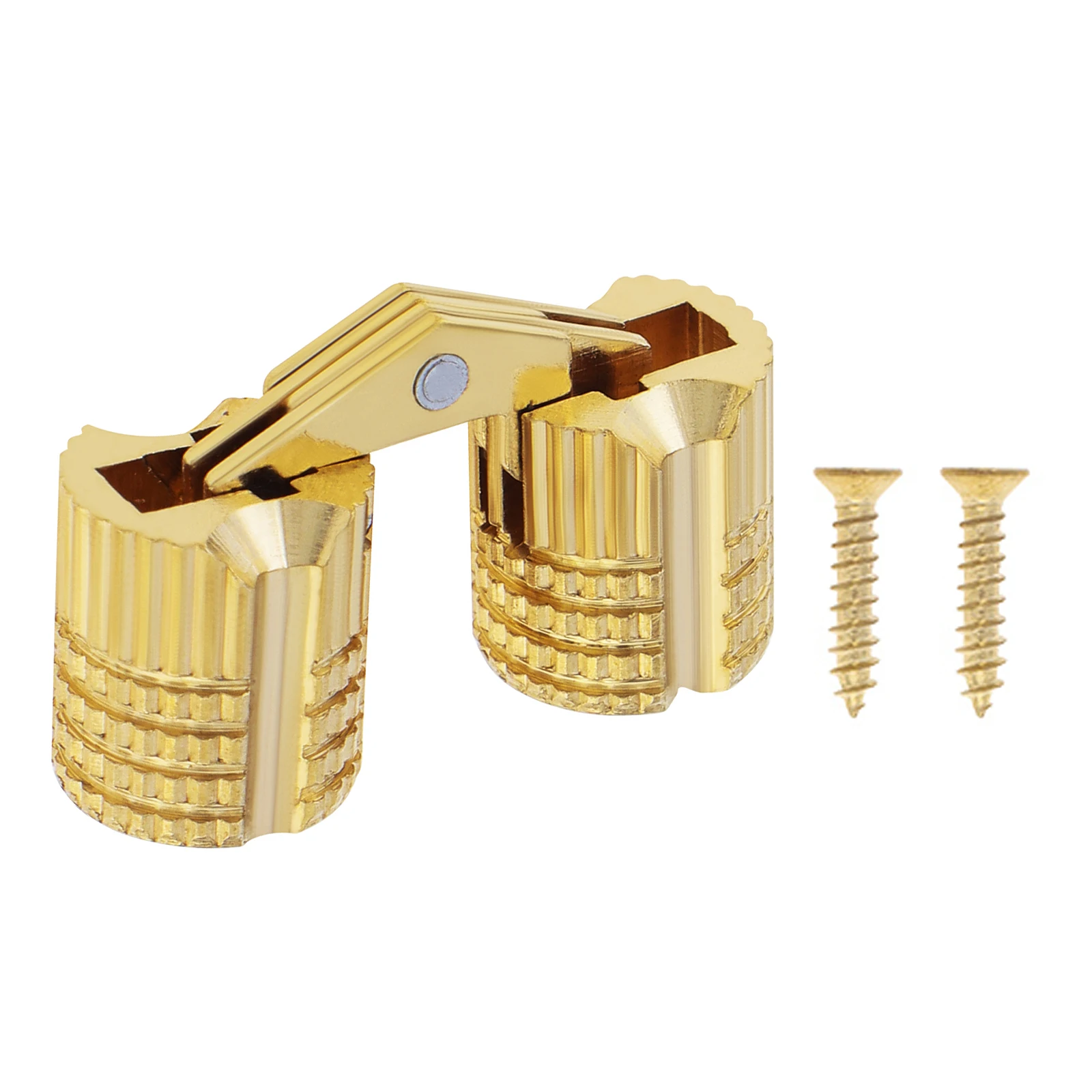 6/8/12pcs 8mm Hidden Barrel Hinges for Jewelry Box / Invisible Doors / Cabinets with 180 Degree Opening Angle,Furniture Hinges view 6
