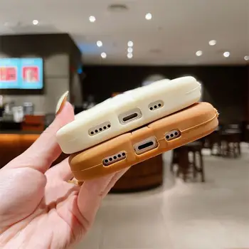 Silikonový kryt s motivem medvěda Rilakkuma pro iPhone 16 Pro Max 15 14 Plus 13 Mini 12 Pro 11 X XS XR 7 8 SE 10 nejlepší prodej odpovídající pouzdra na telefon - №6