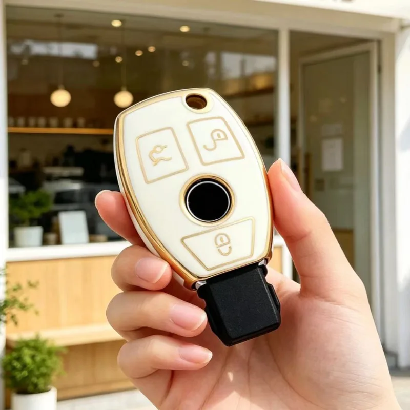 TPU Car Smart Key Case Cover for Mercedes Benz GLS GLA GLK GLC CLS CLA W204 W221 W212 W205 W176 W463 A C E S Class Shell Fob