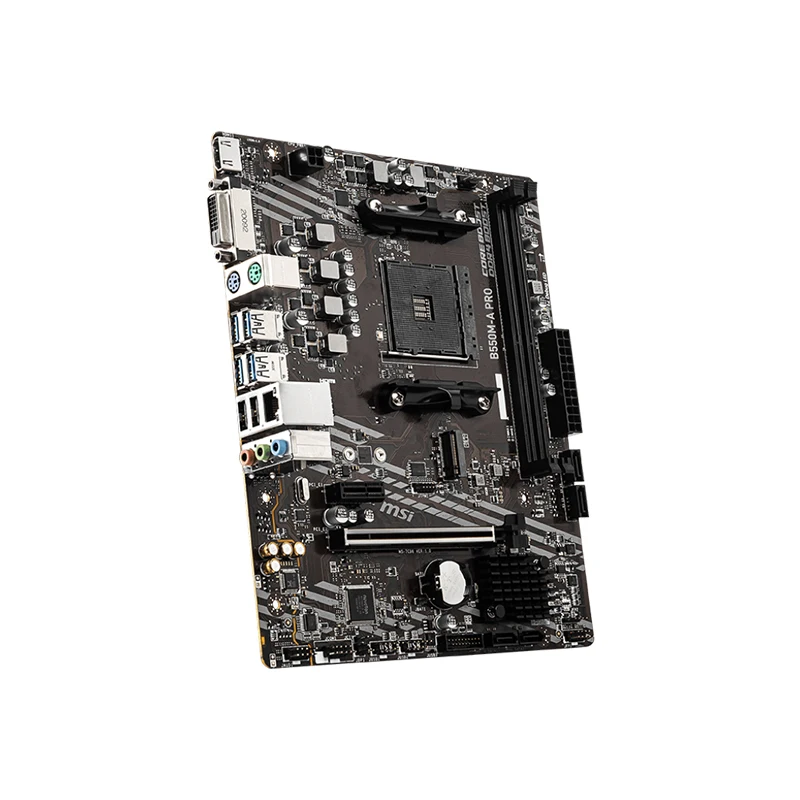 

Motherboard 64GB diy gaming computer B550M-A PRO placa mãe b550 am4 motherboard