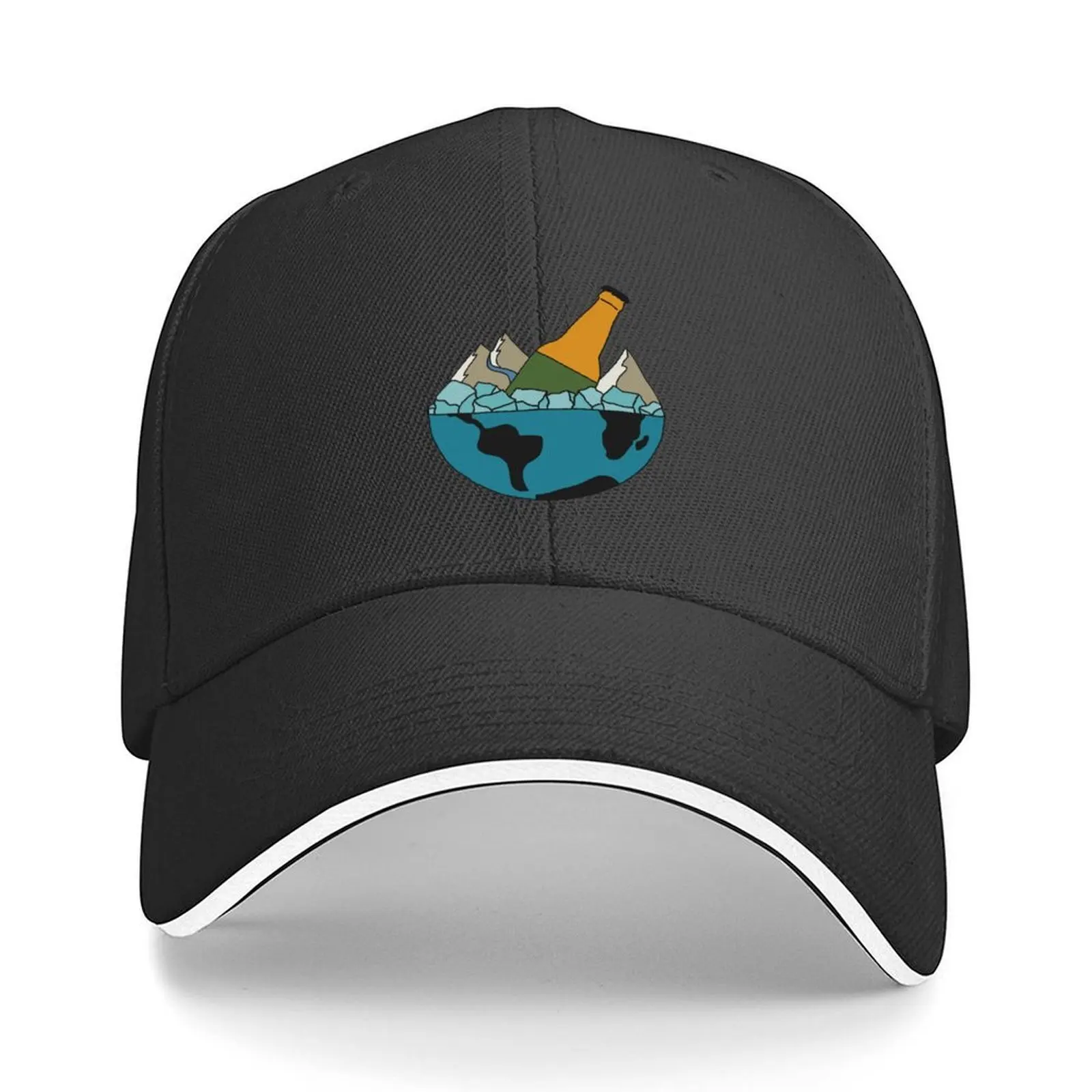 

Beer on the Rocks 2 Baseball Cap party Hat fun hats hard hat hiking hat Ladies Men's