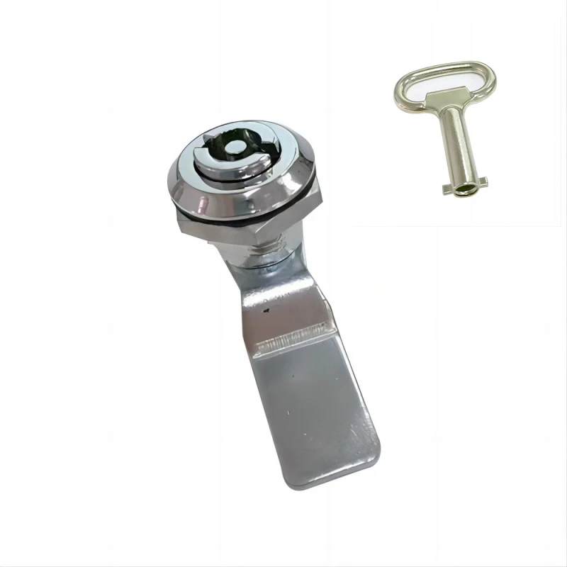 1 Set Edelstahl 18mm Werkzeug Lock Cam Zylinder Schloss Für Industrielle Schrank Cam Lock 18mm Elektrische Schrank schloss Schlüssel – Detail 7