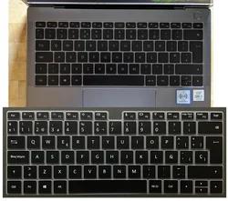 Espanhol EURO Russo EUA Capa para teclado de laptop para Huawei Matebook X Pro 14,2 polegadas 2023 2022 / Huawei MateBook 14 polegadas 2021