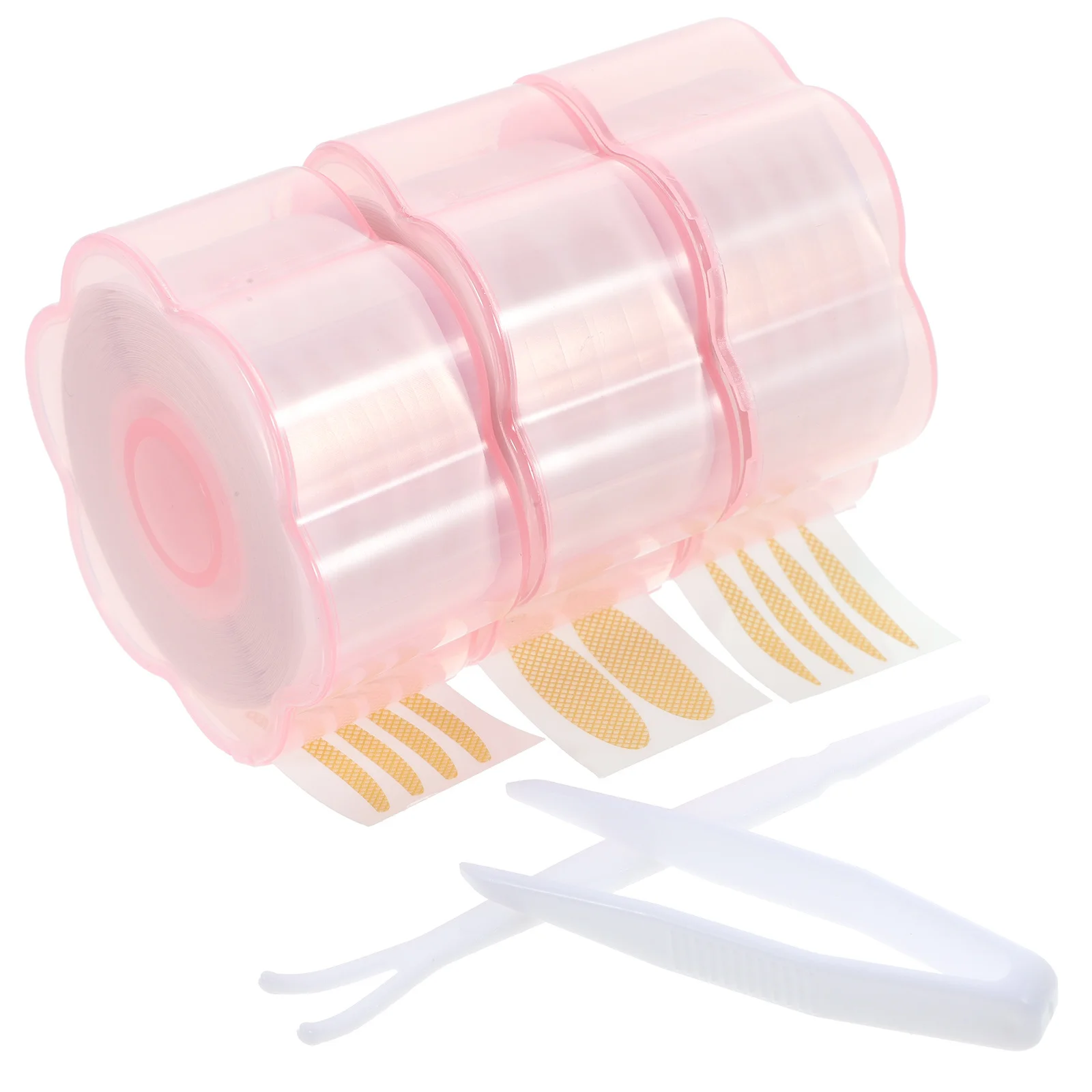 เทปติดตาสองชั้น 3 ม้วน 3 ชิ้น สำหรับยกกระชับเปลือกตาที่หย่อนคล้อย ให้ลุคธรรมชาติ ตาดูโตขึ้น อุปกรณ์แต่งหน้า